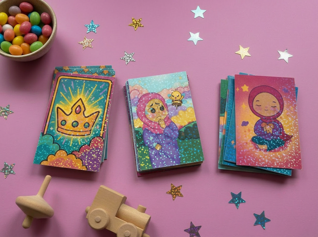Match the Meaning: Surah Al-Falaq — Qur'an Arabic Vocabulary Card Game for Kids