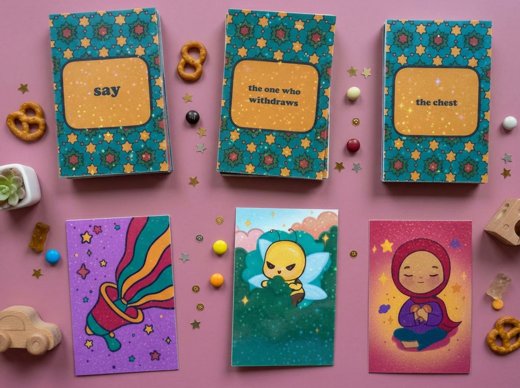 Match the Meaning: Surah Al-Falaq — Qur'an Arabic Vocabulary Card Game for Kids
